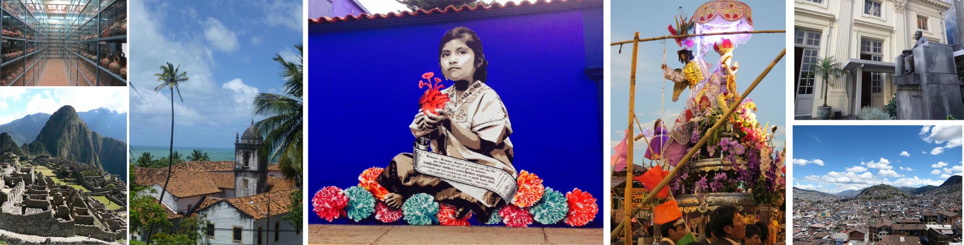 Different locations across Latin America